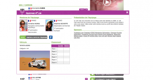 fiche équipage
