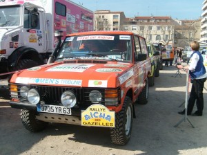 Rallye des Gazelles 2009 14 mars - Vérifications techniques à sète