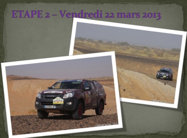 Rallye des Gazelles 2013 -etape 2