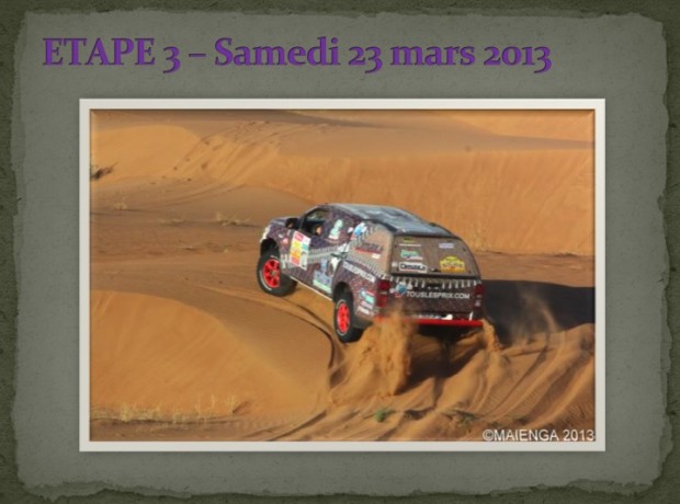 Dunes Rallye des Gazelles 2013 - Merzouga -