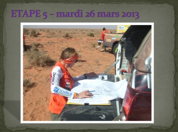 Rallye des Gazelles navigation