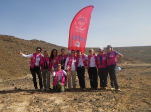 Course automobile des gazelles : toutes à la balise