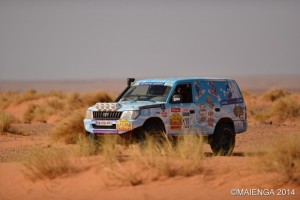 Rallye des Gazelles 2014 - toyota KZJ 95
