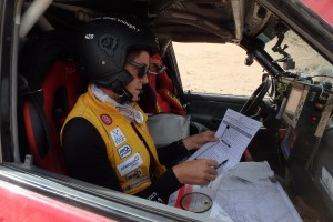 Rallye des gazelles 2017 - Christine dans 4X4