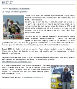 Christine Hunka dans Autoblogger