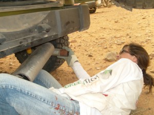 Rallye des Gazelles 2010 - Pot d'échappement 